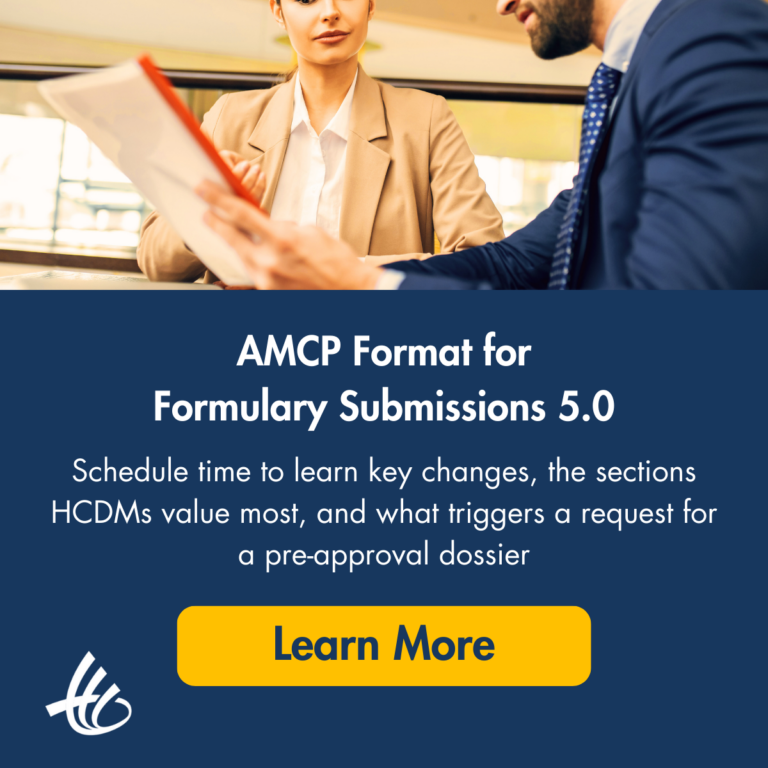 AMCP Dossier 5.0 key changes